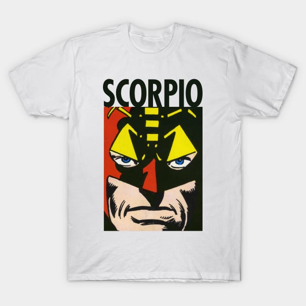 Defender Villian: Scorpio T-Shirt by HustlerofCultures